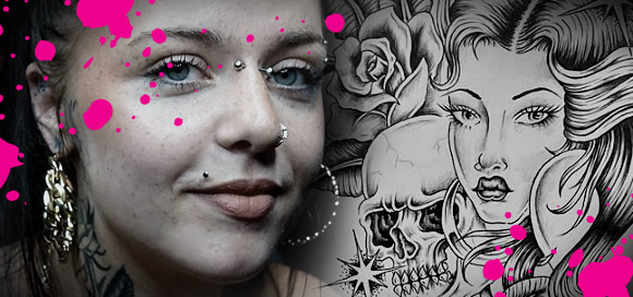Amy Delarge tattoo