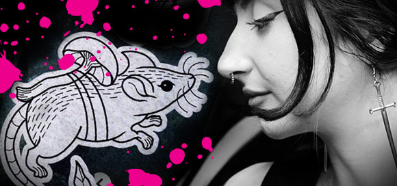 Tiny Mouse tattoo